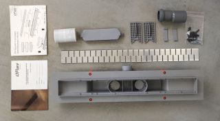 Душевой лоток Paini Medium CH850MN с рамкой 85см хром глянец